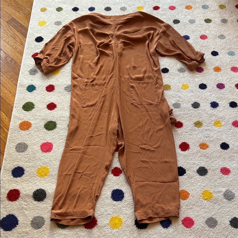 Annabelle Copper Button-Up Top - Picture 4 of 6